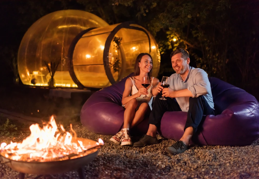 inflatable transparent bubble tent