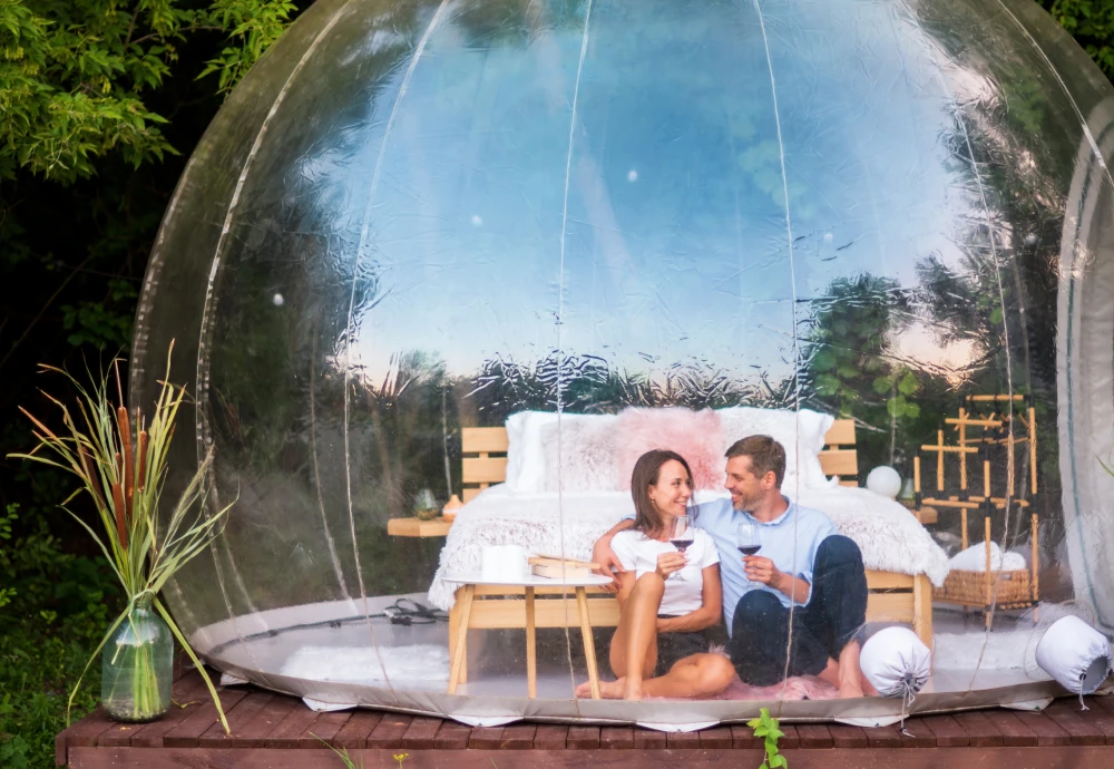 inflatable transparent bubble tent